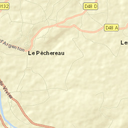Le Pêchereau Street Map