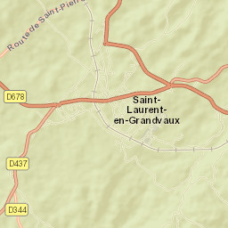 Saint-Laurent-en-Grandvaux Street Map