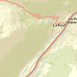 La Punt Chamues-ch Street Map