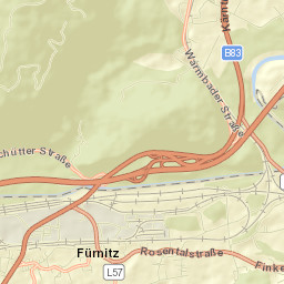 Fürnitz Street Map