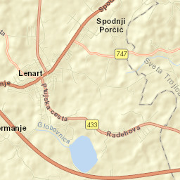 Lenart v Slov. Goricah Street Map