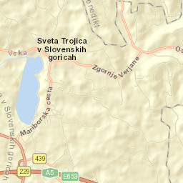 Sv. Trojica v Slov. Goricah Street Map