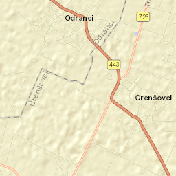 Odranci Street Map