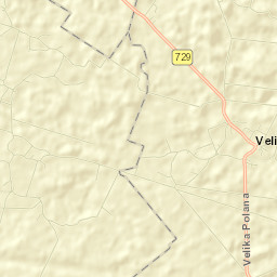Velika Polana Street Map
