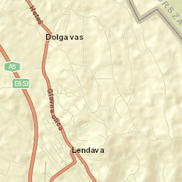 Lendava Street Map
