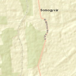 Somogyvár Street Map