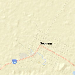 Șepreuș Street Map