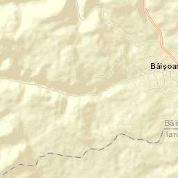 Băişoara Street Map