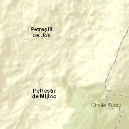 Petreştii de Jos Street Map