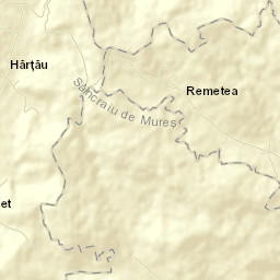 Hărțău Street Map