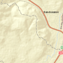 Sândominic Street Map