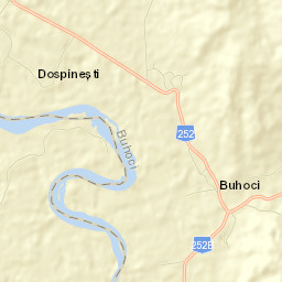 Comuna Buhoci Street Map