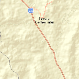 Comuna Izvoru Berheciului Street Map