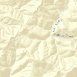 Pacific County Street Map