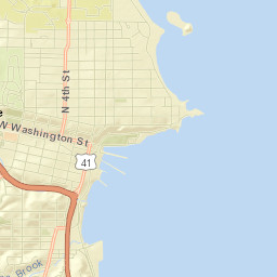 Marquette Street Map