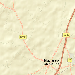Département des Deux-Sèvres Street Map