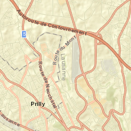 Prilly Street Map