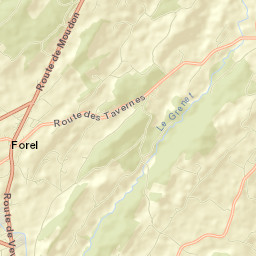 Lavaux-Oron District Street Map