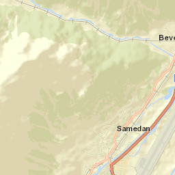 Samedan Street Map