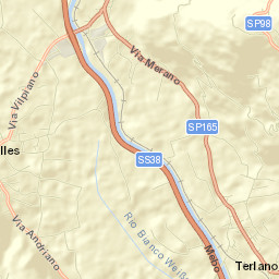 Terlano Street Map