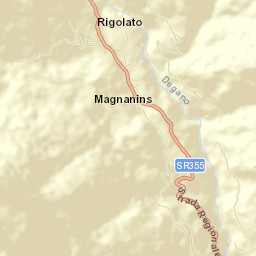 Rigolato Street Map