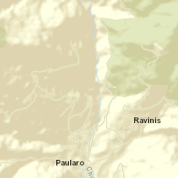 Paularo Street Map