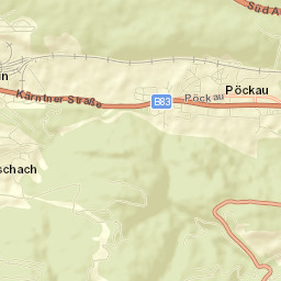 Pöckau Street Map