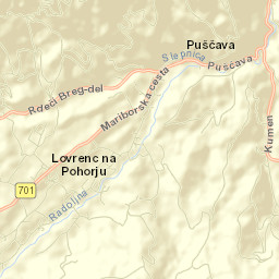 Lovrenc na Pohorju Street Map