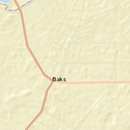 Baks Street Map
