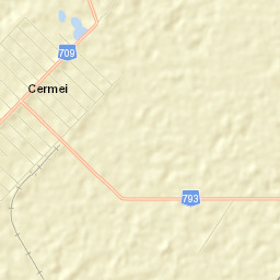 Comuna Cermei Street Map