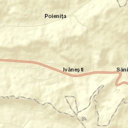 Poienița Street Map