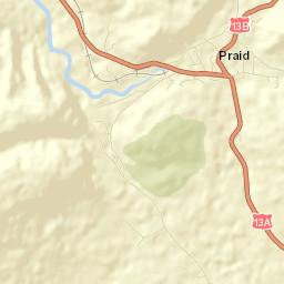 Praid Street Map