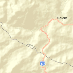 Solonţ Street Map