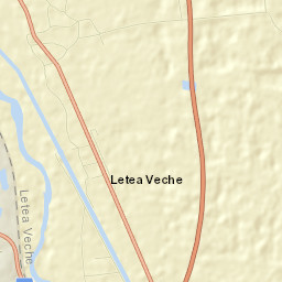 Letea Veche Street Map