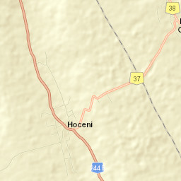 Hoceni Street Map