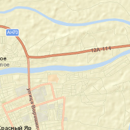 Krasnyy Yar Street Map