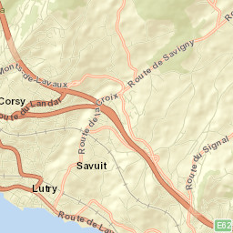 Lutry Street Map