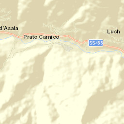 Pieria-Prato Carnico Street Map