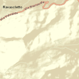 Ravascletto Street Map