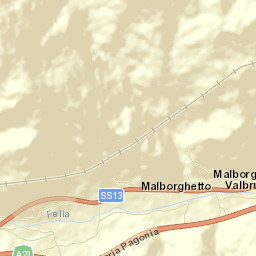 Malborghetto Street Map