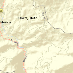 Mežica Street Map