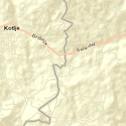 Kotlje Street Map