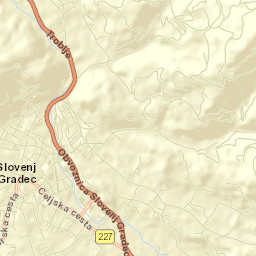 Slovenj Gradec Street Map
