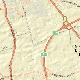 Rogoza Street Map