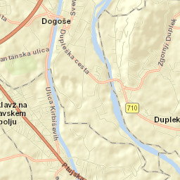Zgornji Duplek Street Map