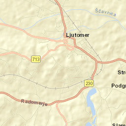 Ljutomer Street Map