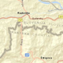 Razkrižje Street Map