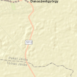 Dunaszentgyörgy Street Map