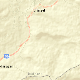 Iclandu Mare Street Map