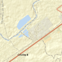 Cristești Street Map